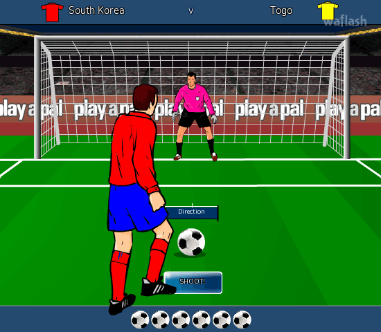 [플래시게임/스포츠] 월드컵 2006 패널티 (World Cup 06 Penalty Shootout)