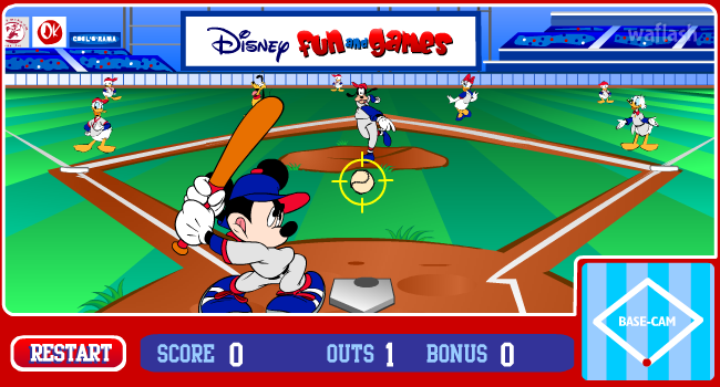 디즈니 야구 게임