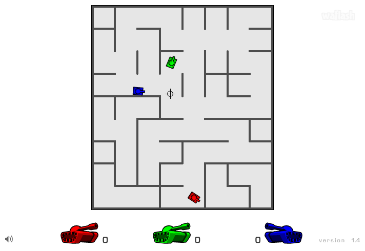 3인용 탱크 게임