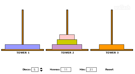 하노이의 탑 (Tower of Hanoi)