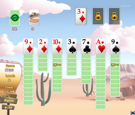 3키 솔리테어 (3 Keys Solitaire)