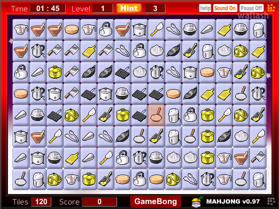 게임봉 주방기구 짝맞추기